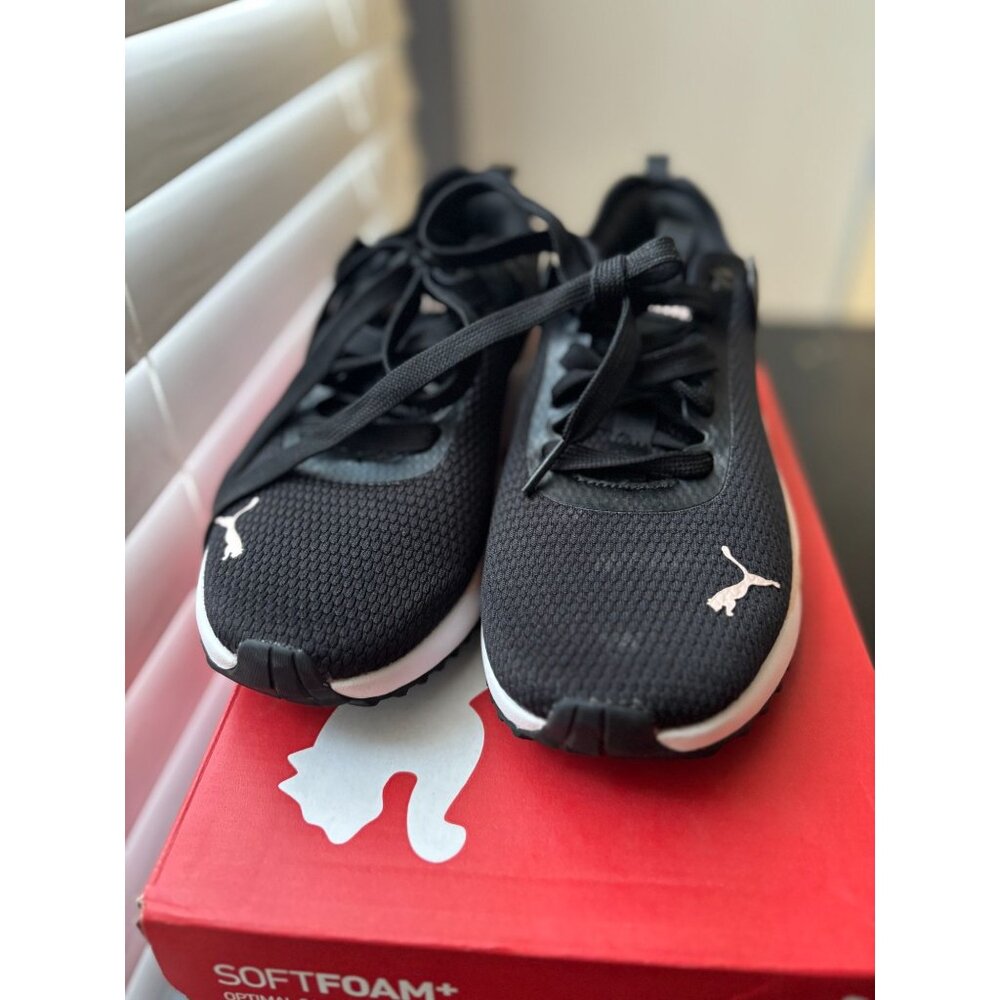PUMA PC Runner Women's Lightweight Athletic Running Shoe Black - No Box Included